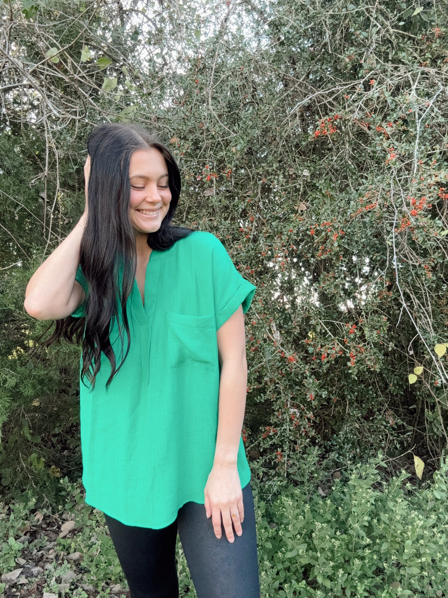 Kelly Blouse [Green]