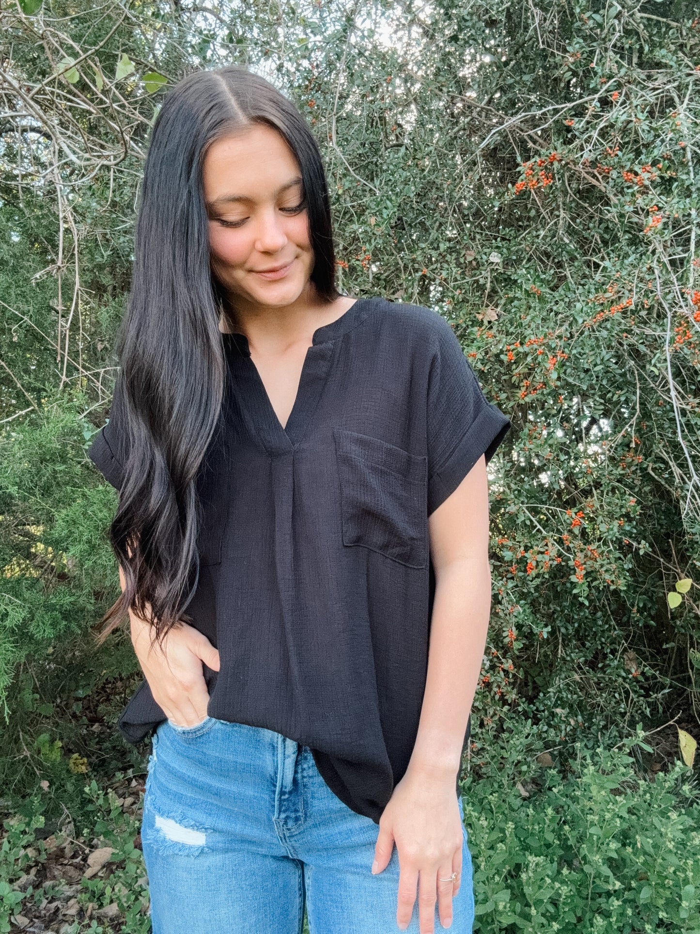 Kelly Blouse [Black]