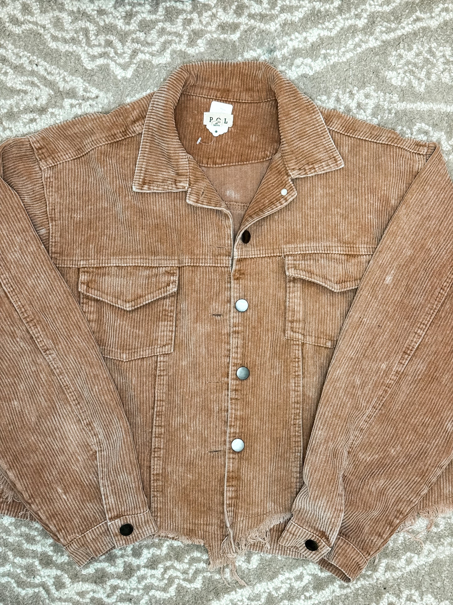 Teddy Bear Corduroy Shacket