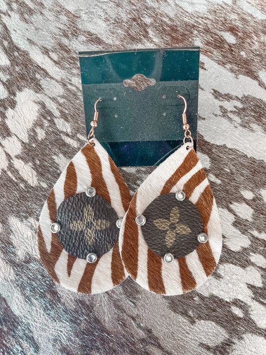 Luxury Hide Earrings