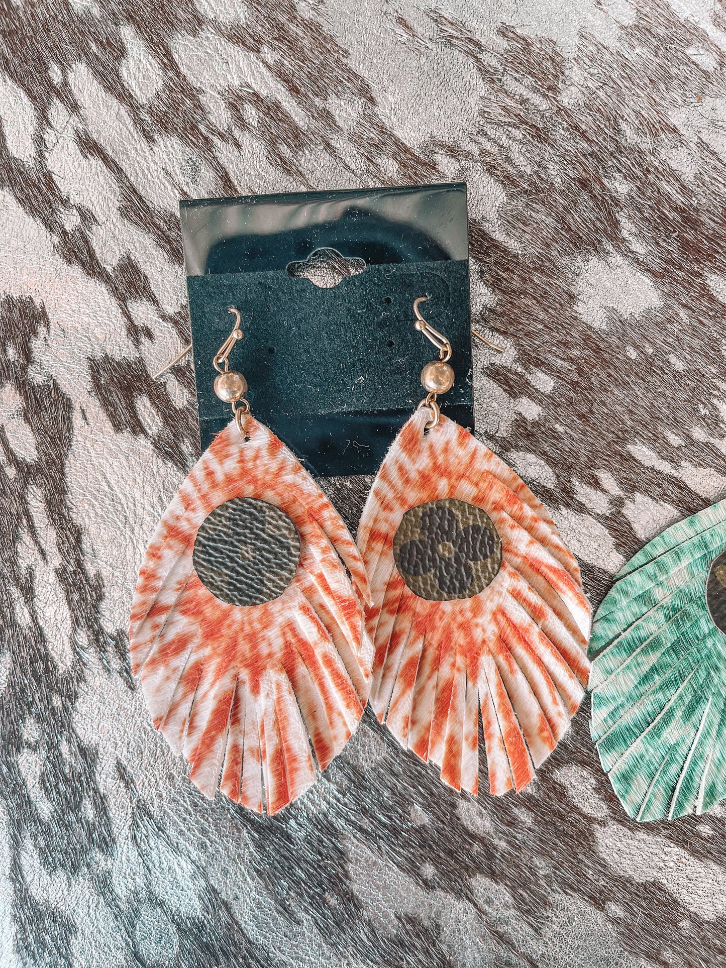 Luxury Tie Dye Earrings