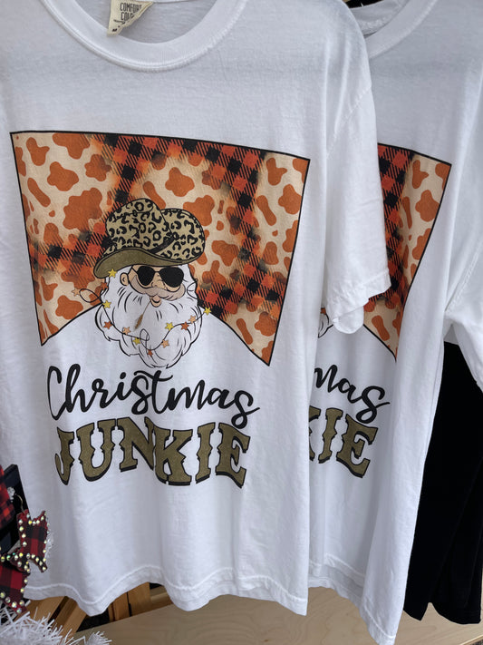 Christmas Junkie Tee