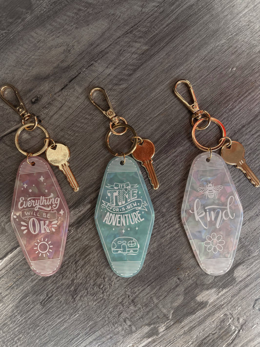 Motel Key Tags [3 Styles]