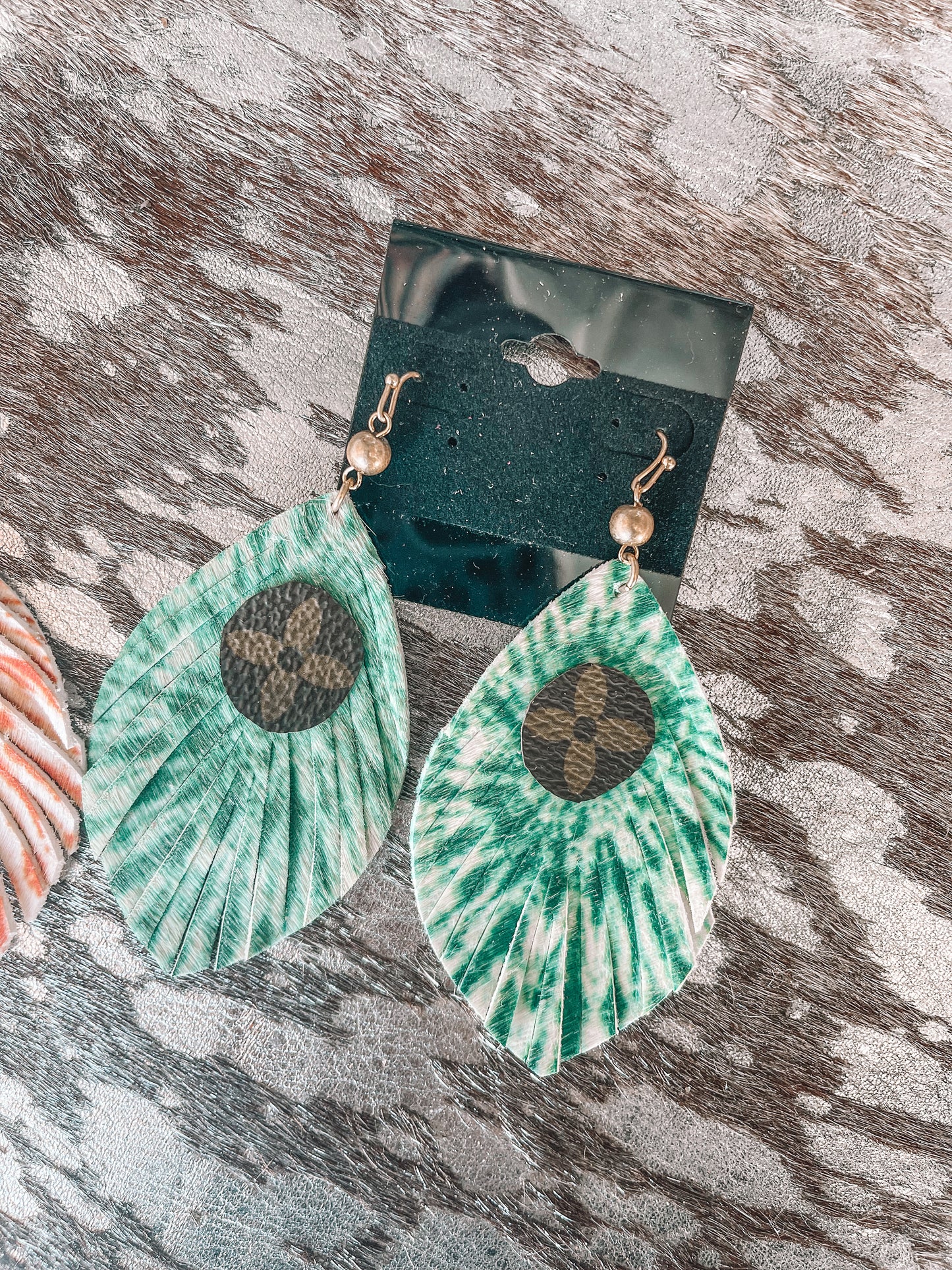 Luxury Tie Dye Earrings