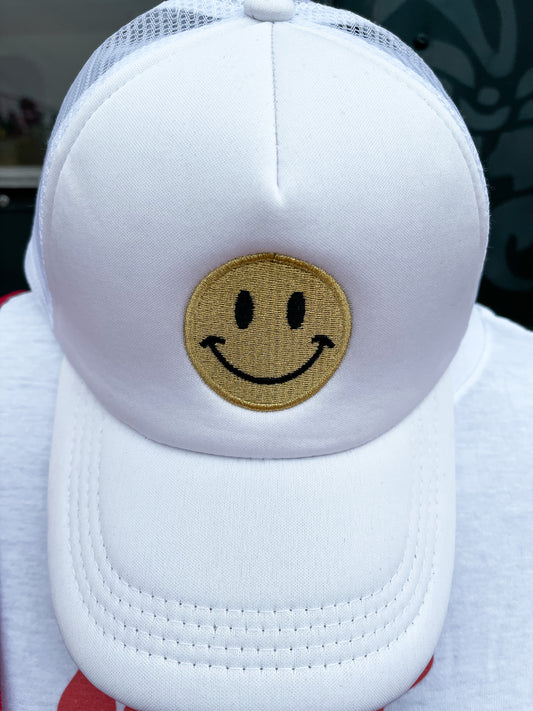 Smiley Trucker Hat [2 Colors]