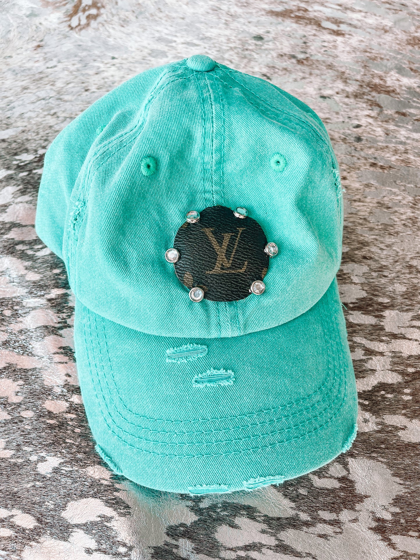 Luxury Trucker Hat [Turquoise]